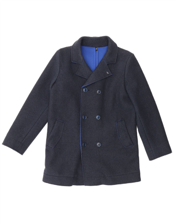 Armani Junior Boys Pea Coat 11-12 år Navy Blue