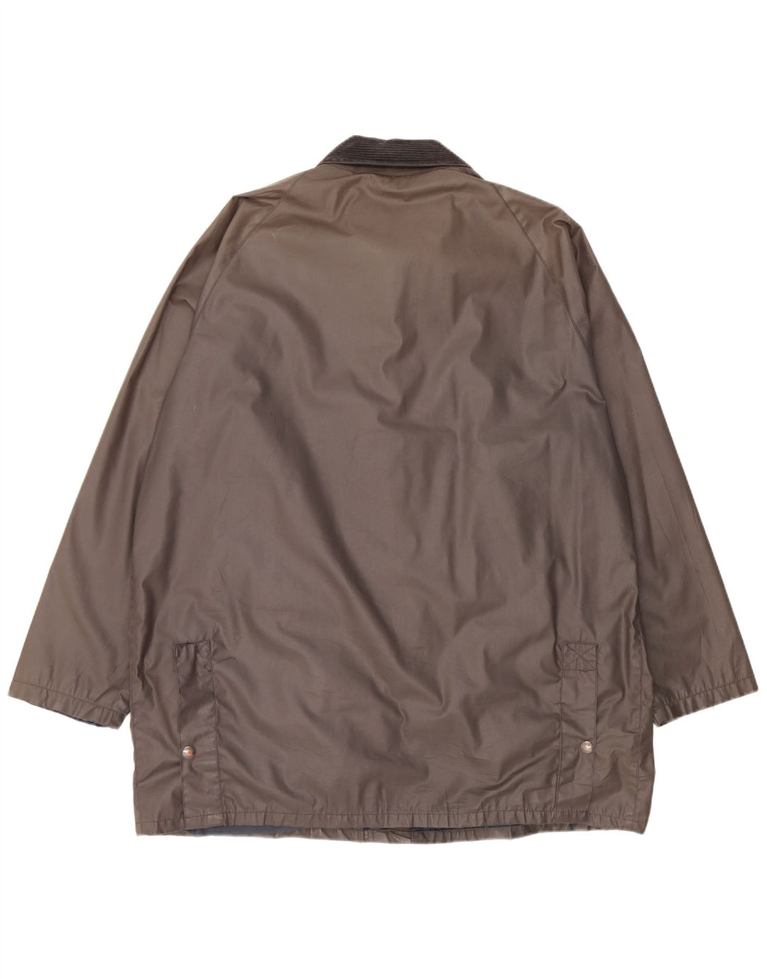 Conbipel Mens Waxed Cotton Jacket UK 42 XL Khaki Polyester