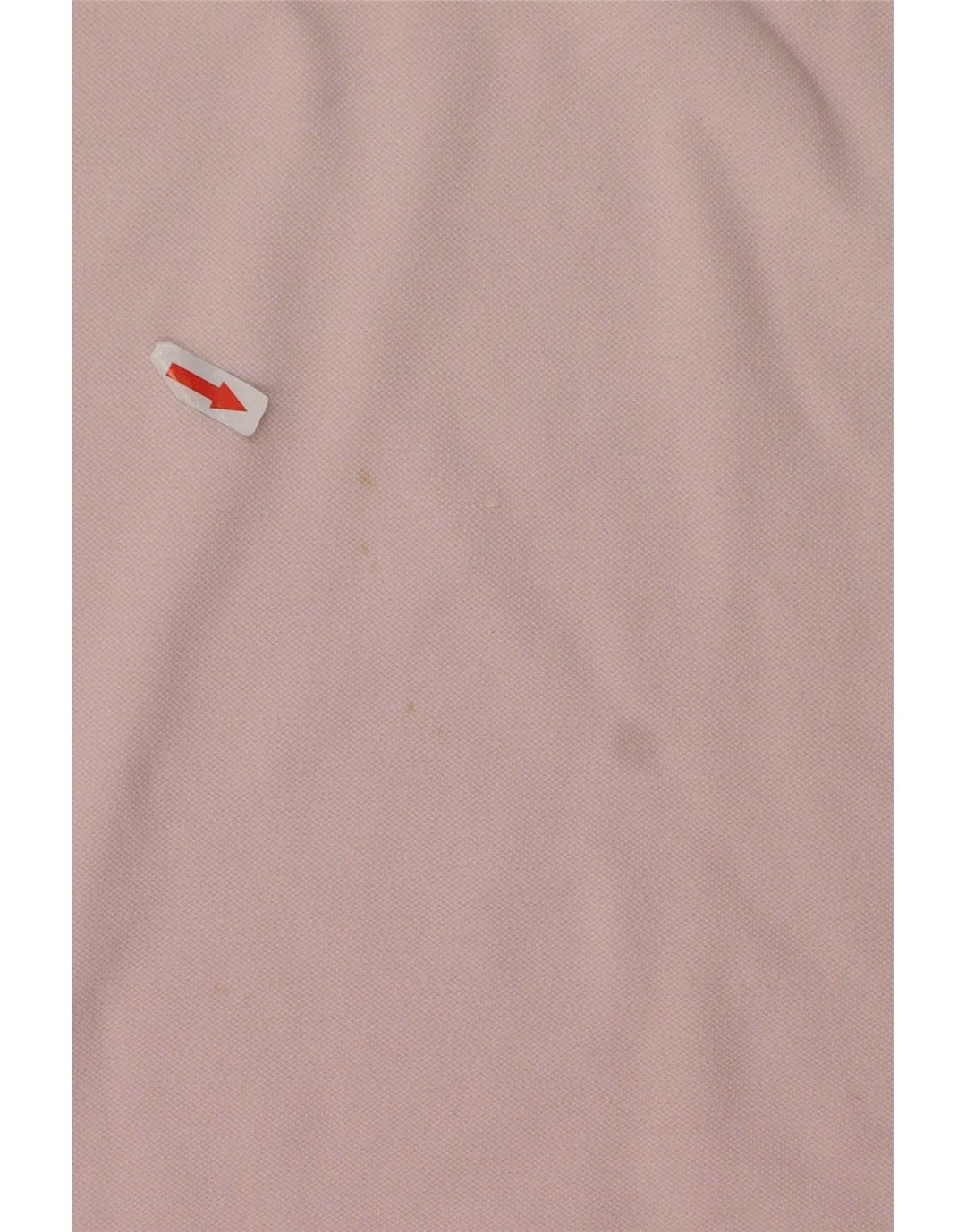 Fred Perry Mens Polo Shirt Large Pink Striped Cotton