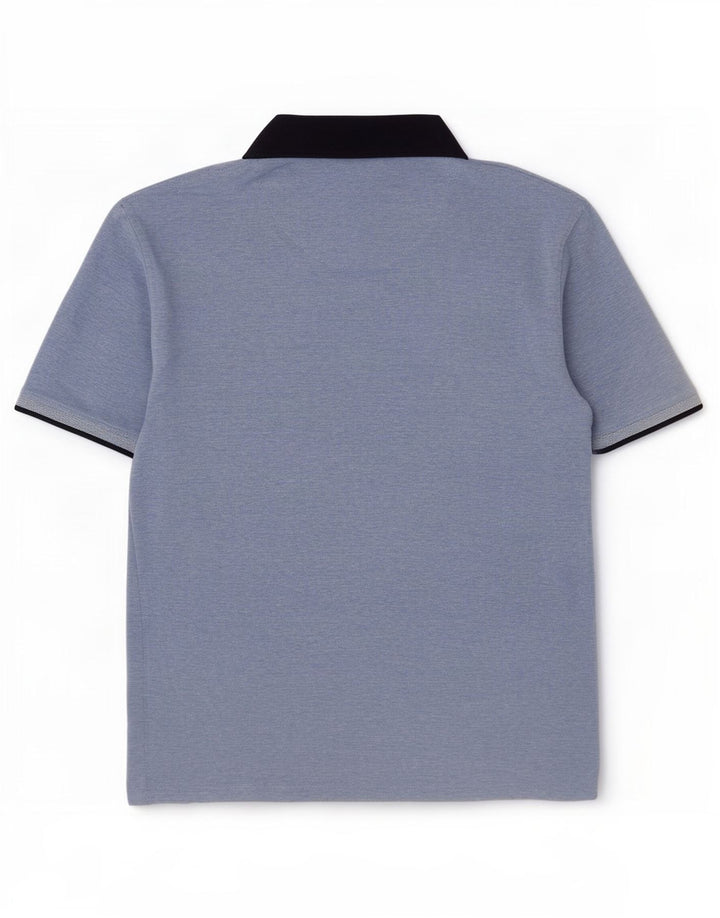 Jack & Jones Mens Polo Shirt 5XL Blue Colourblock
