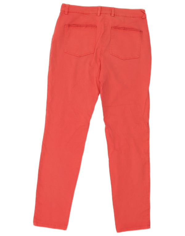 Boden Womens Slim Chino Trousers UK 8 Small W28 L28 Red Cotton