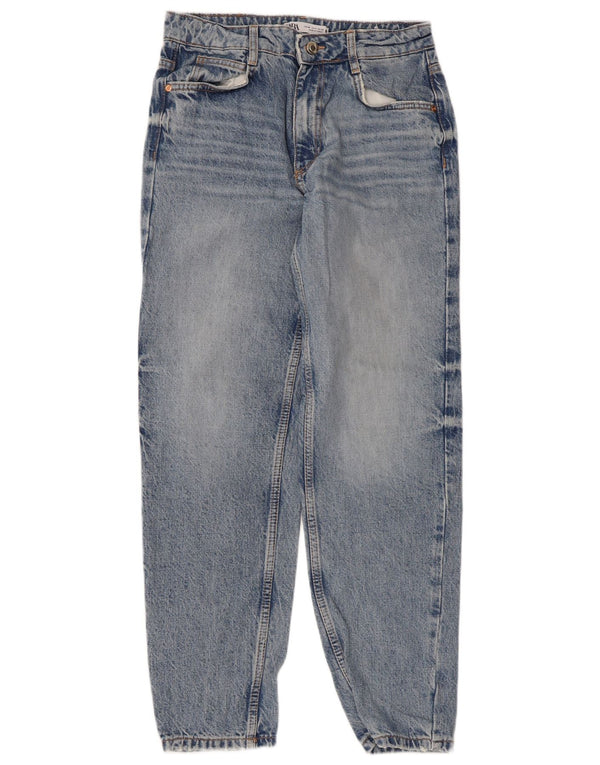 Zara Womens Tapered Jeans EU 36 XS W26 L29 Blue