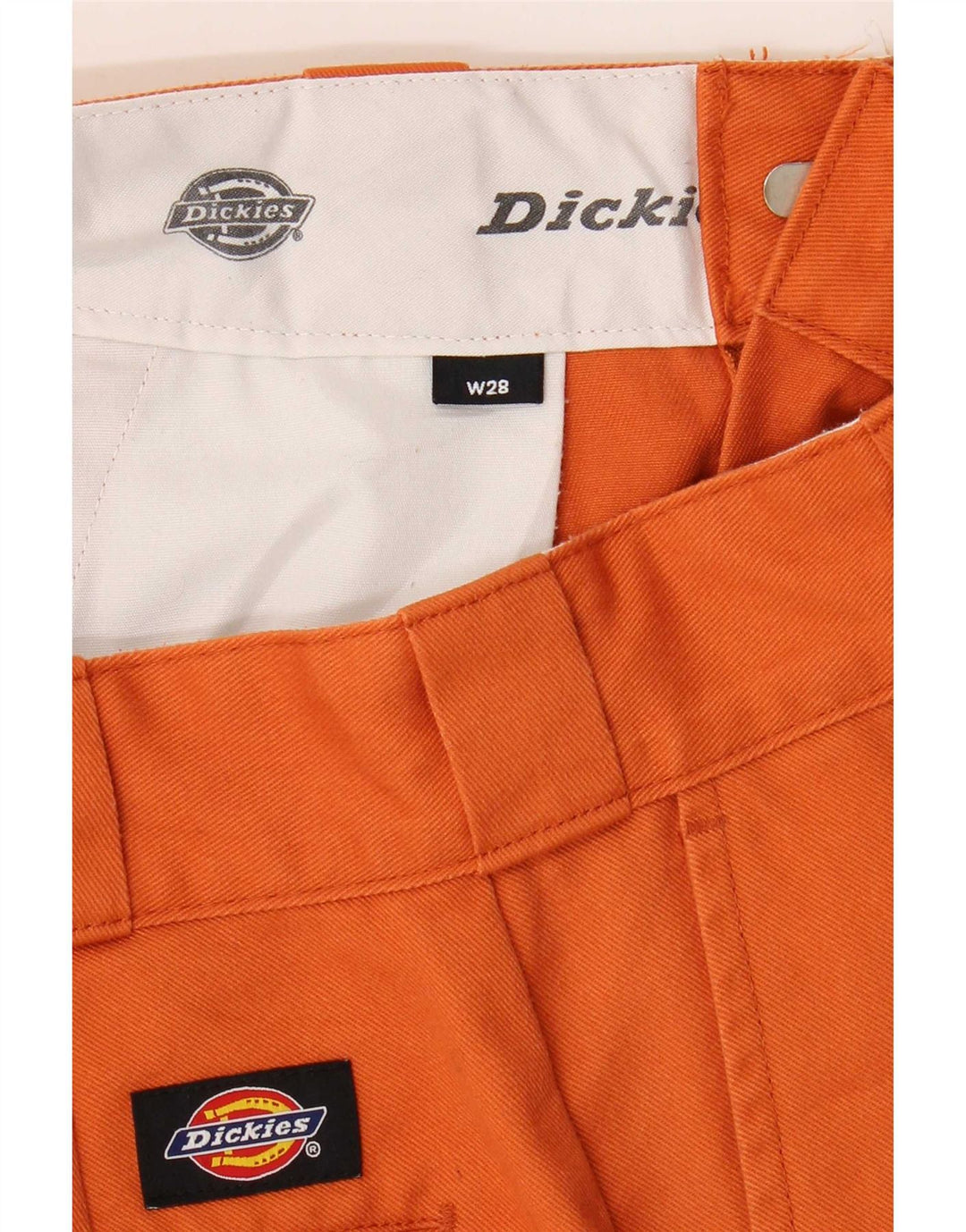 Dickies Mens Straight Chino Trousers W28 L29 Orange