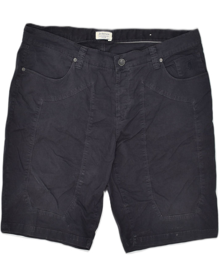 JECKERSON Womens Chino Shorts W40 XL Black Cotton | Vintage Jeckerson | Thrift | Second-Hand Jeckerson | Used Clothing | Messina Hembry 