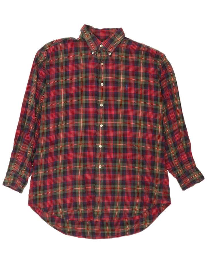 Polo Ralph Lauren Mens Blaire Flannel Shirt Large Multicoloured Check