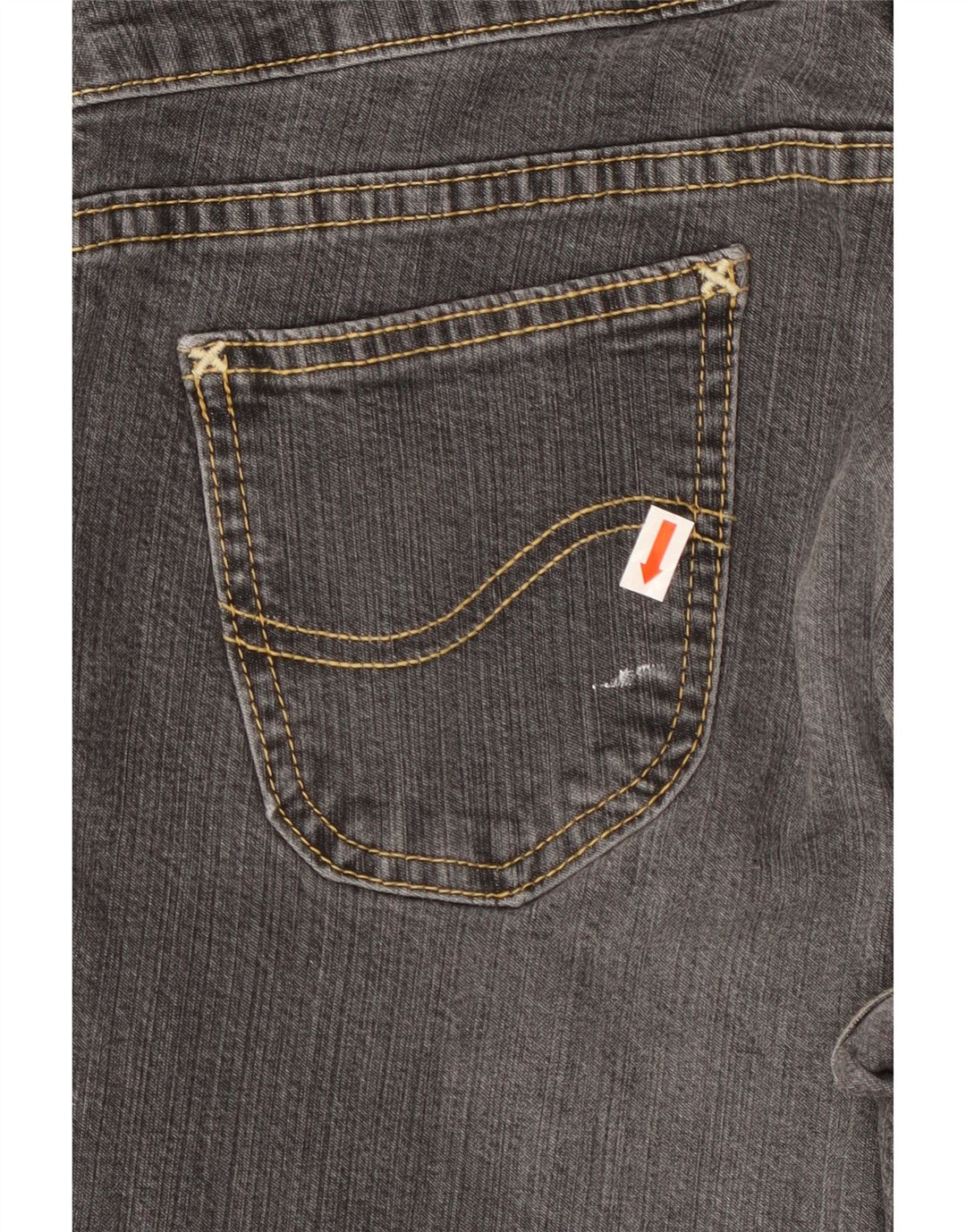 LEE Straight Jeans til kvinder W28 L32 Grå