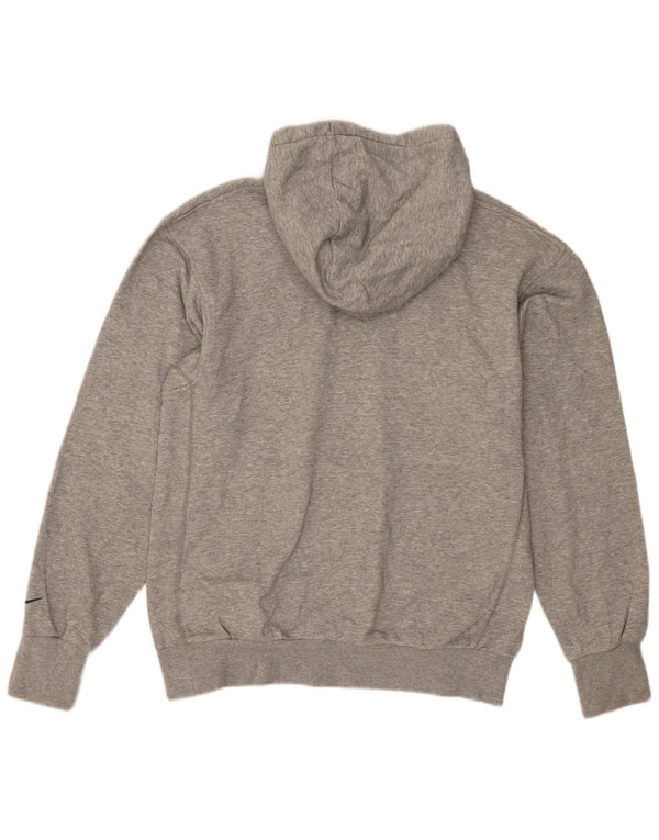 Nike Herre Utah Jazz Graphic Hoodie Jumper Lille grå Flecked Bomuld