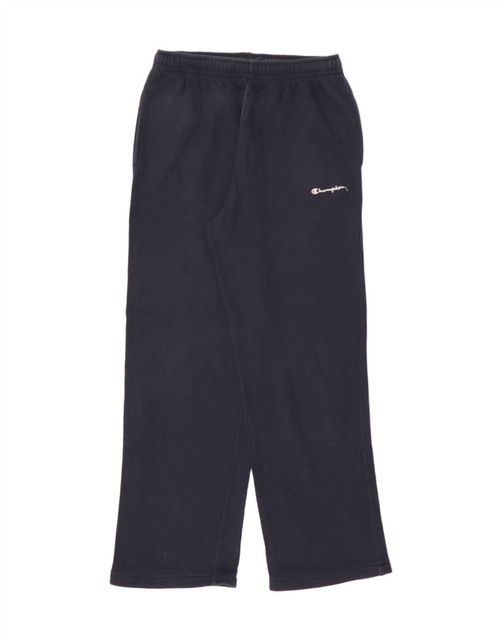 CHAMPION Mens Tracksuit Trousers Large  Navy Blue Cotton Vintage Champion and Second-Hand Champion from Messina Hembry 