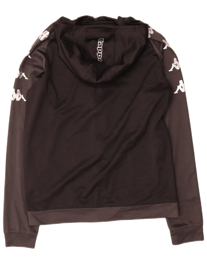 Kappa Veste de Survêtement Lewes Graphic Homme Noir Moyen Colorblock