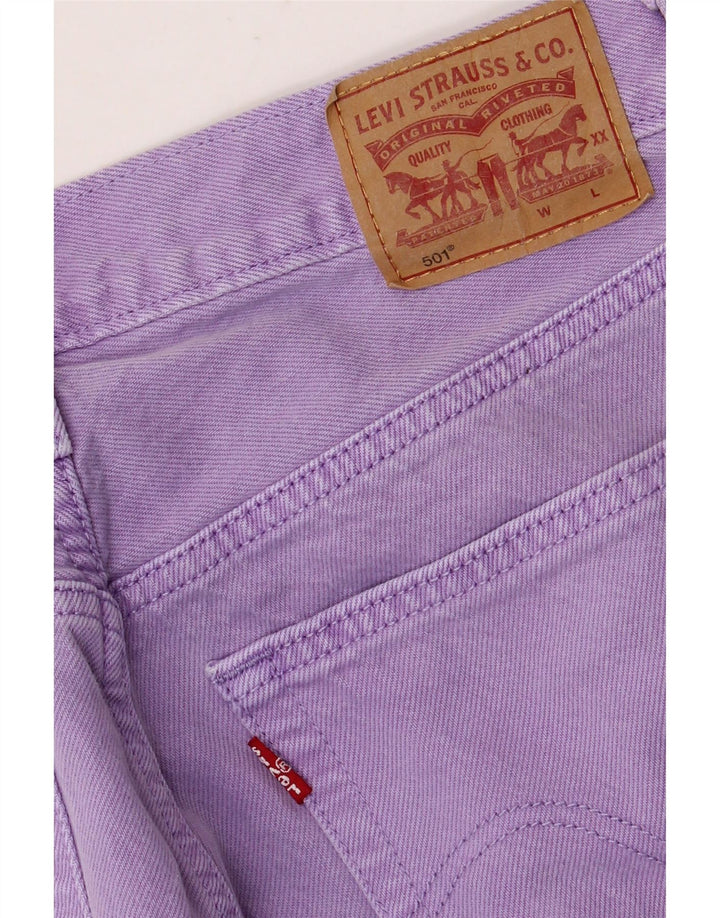 Jeans dritti Levi's 501 da donna W28 L29 viola