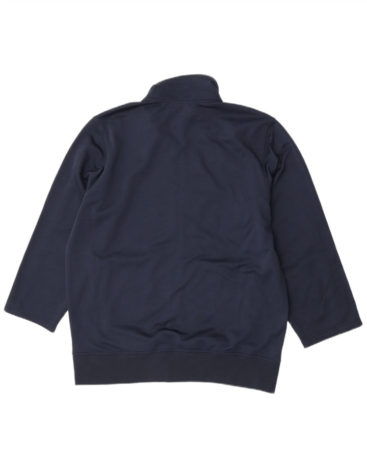 Giacca da tuta da uomo Diadora Large in poliestere blu navy