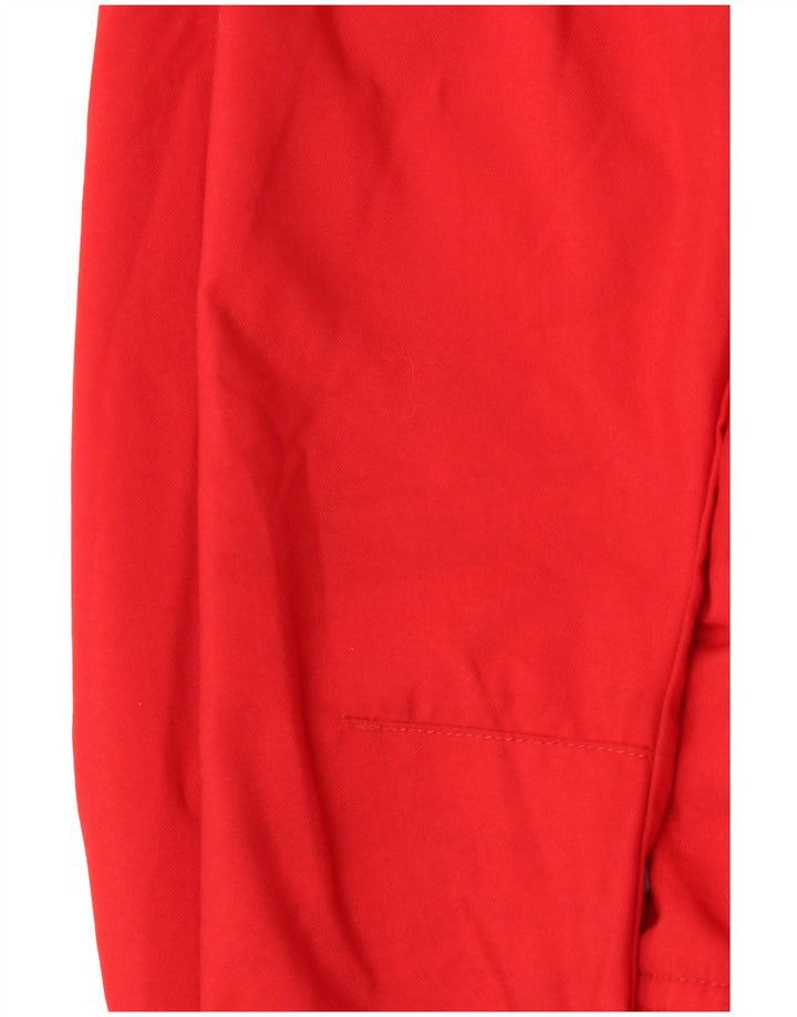 Kappa Womens Rain Jacket UK 10 Small Red Polyamide
