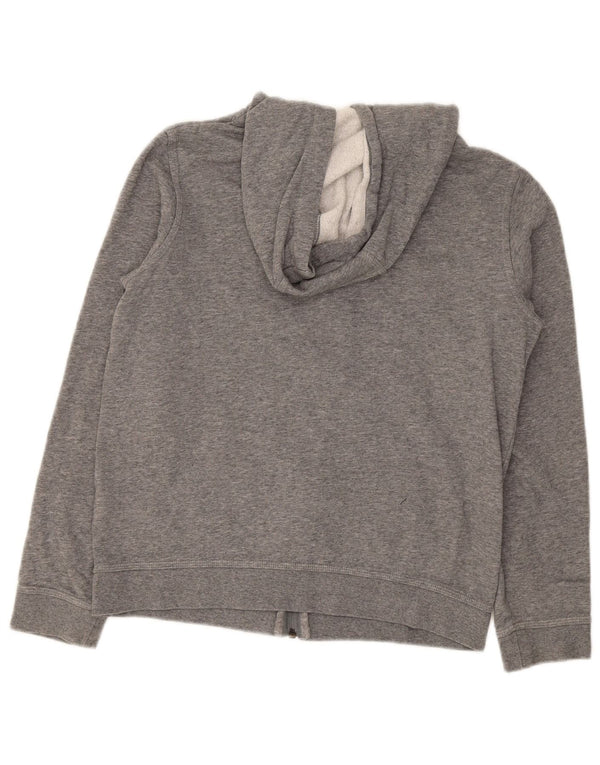 Pulover Nike pentru băieți, cu captură standard, cu fermoar, 13-14 ani, XL, bumbac gri