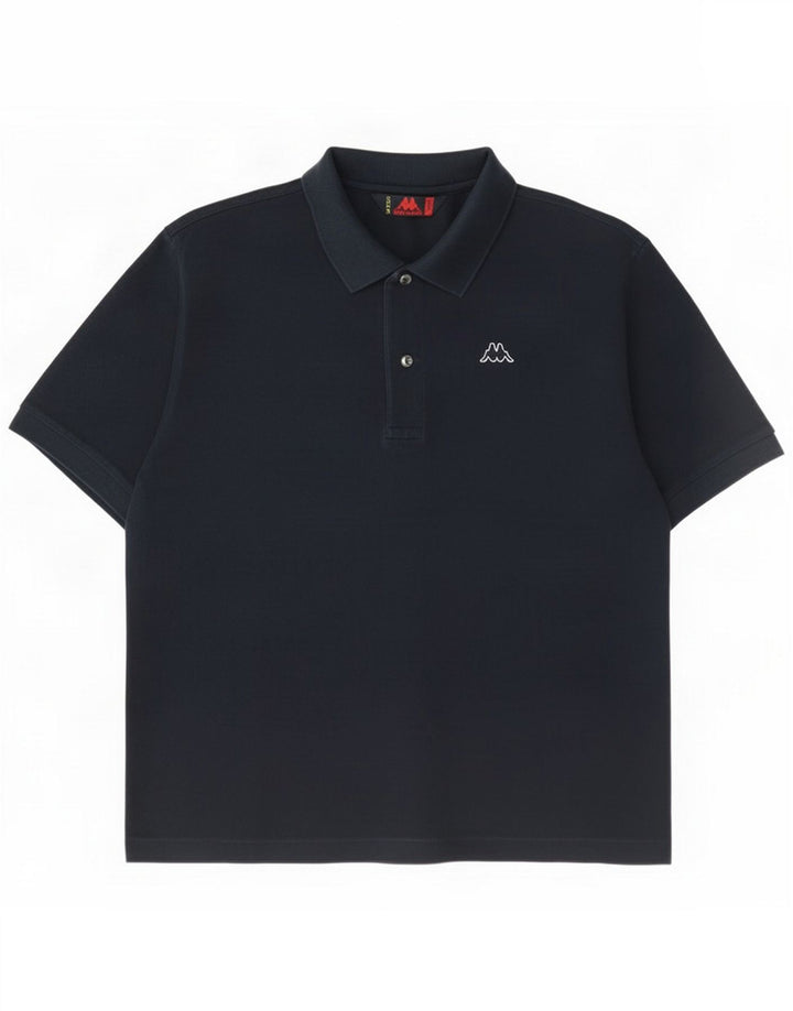 Kappa Mens Polo Shirt Large Navy Blue