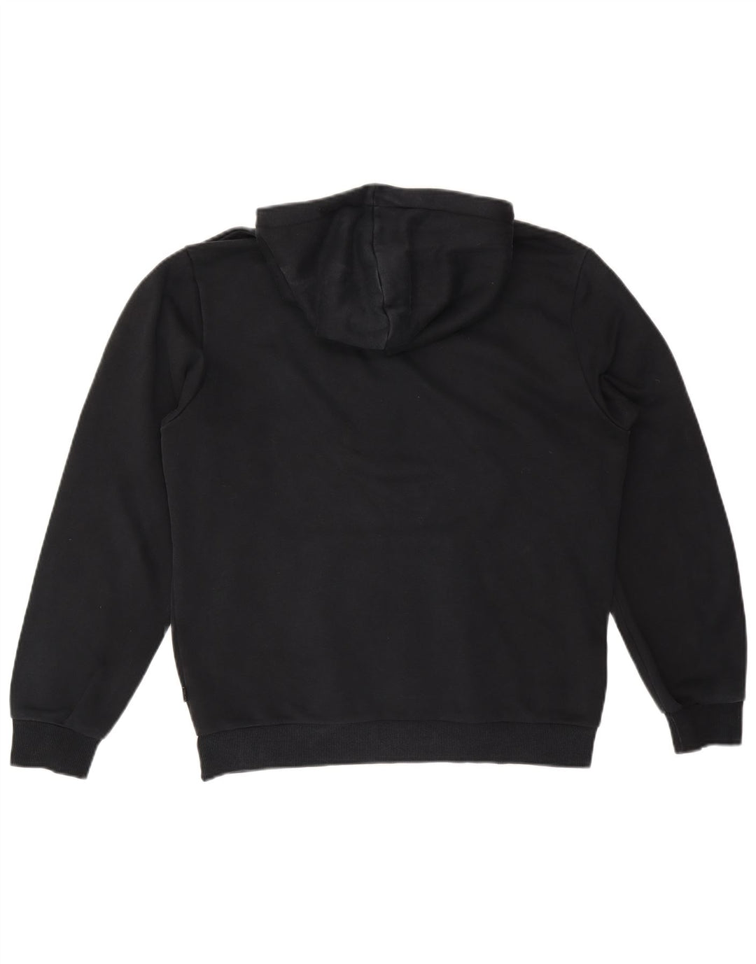 Puma Mens Hoodie Jumper Medium Black Cotton