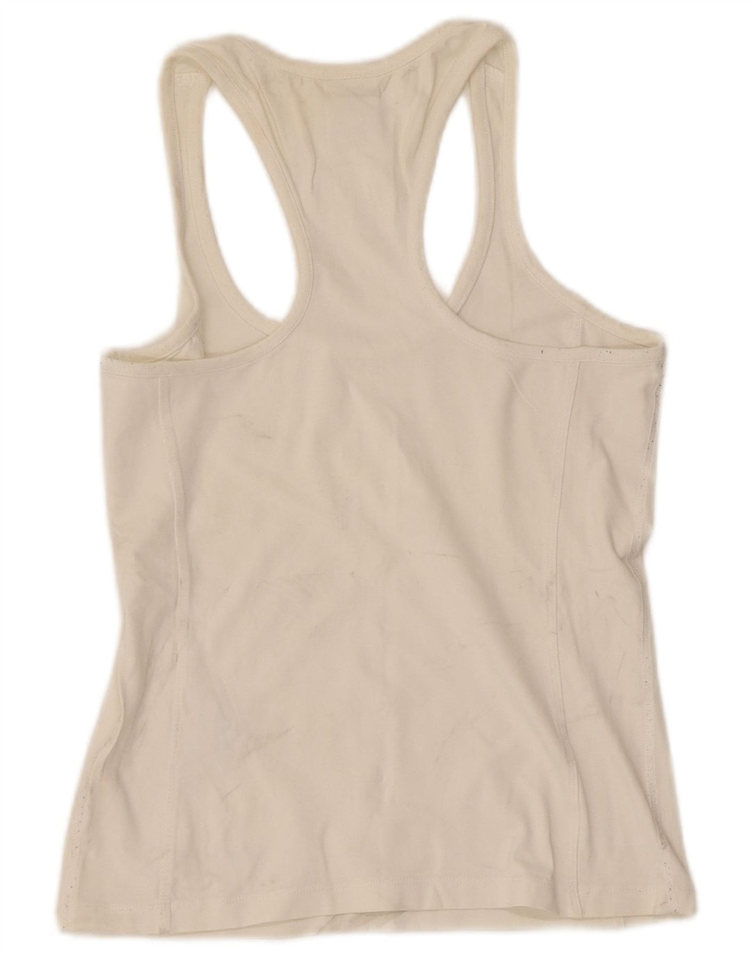 Champion Damen-Trägershirt UK 12 Mittelweiße Baumwolle