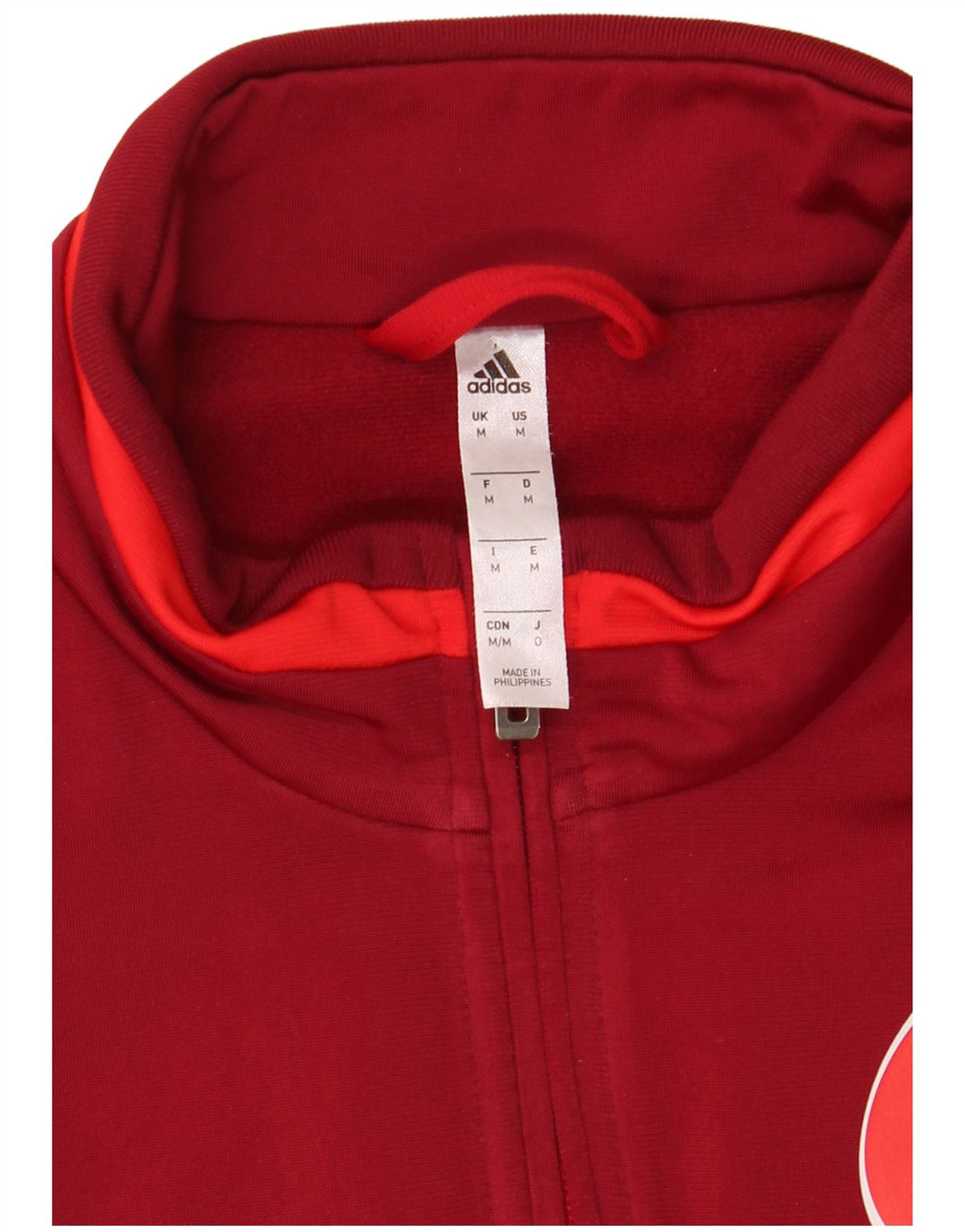 Adidas Herre FSV Trier-Tarforst Grafisk træningsdragt Topjakke Medium Rød