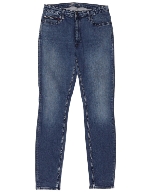 Tommy Hilfiger Mens Santana High Rise Skinny Jeans W33 L32 Azul Algodão