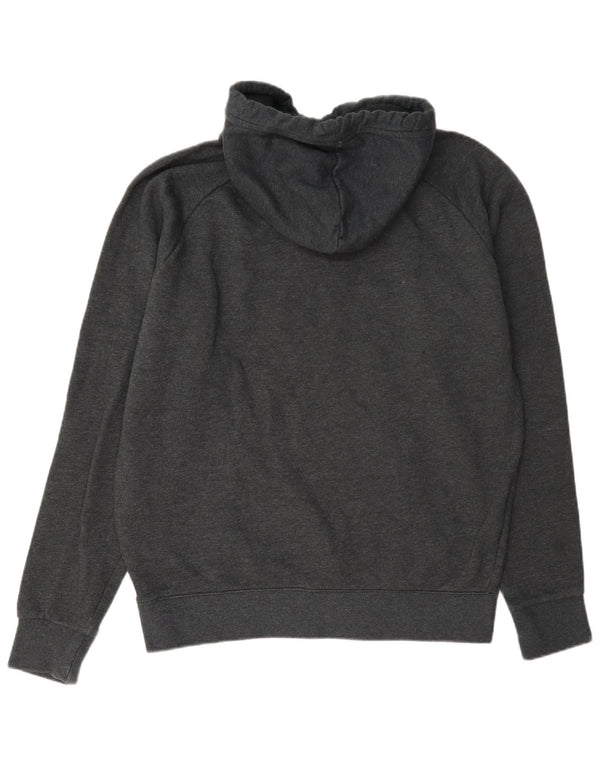 Kappa Herren Graphic Hoodie Pullover XL Grau Baumwolle