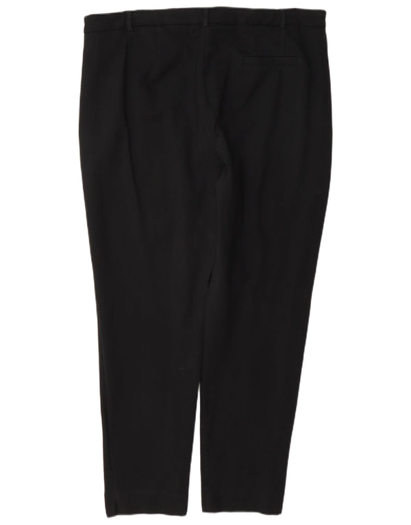Marks & Spencer Pantalon décontracté The Mia Slim pour femme UK 18 XL W38 L28 Noir
