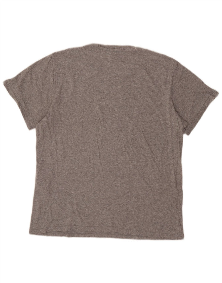 Levi's Hombre Camiseta Gráfica Top Algodón Gris Medio