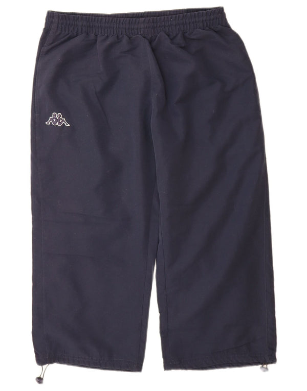 Pantaloni da tuta Kappa Capri da uomo XL in poliestere blu navy