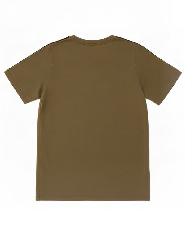 T-shirt grafica da ragazzo Nike Top 12-13 anni Large in cotone kaki