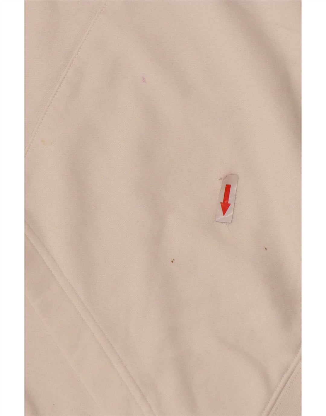 Maglia con cappuccio Nike da uomo in cotone bianco medio