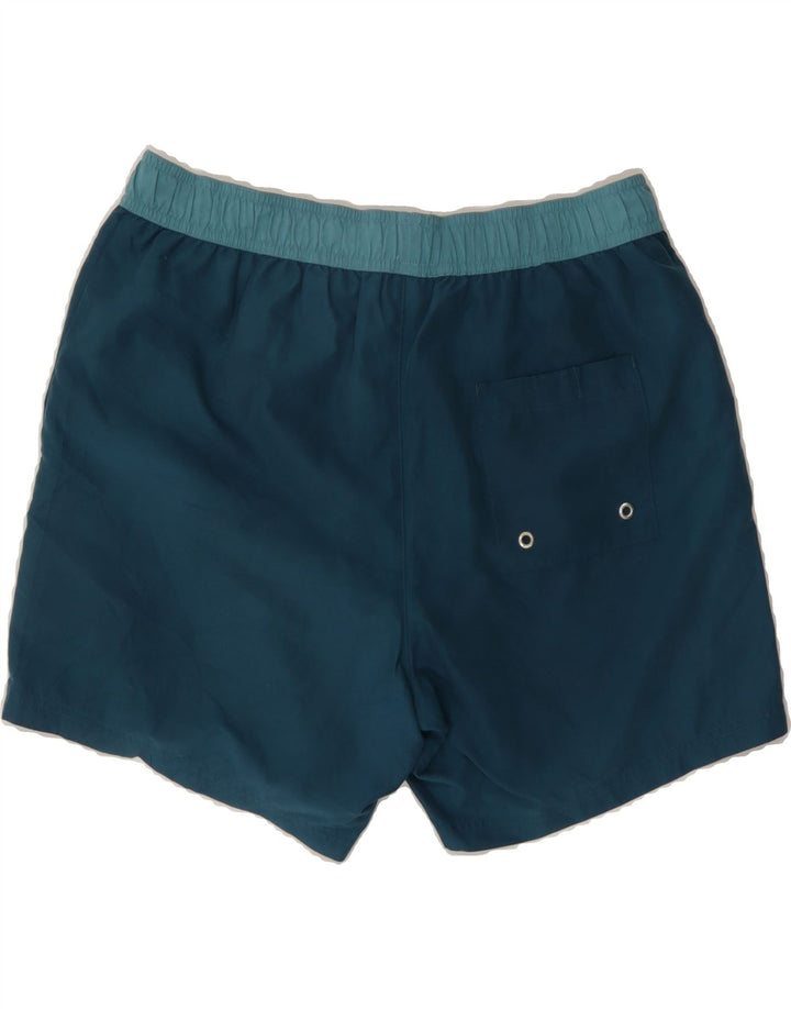 FILA Womens Sport Shorts UK 8 Small Blue Colourblock Polyester Vintage Fila and Second-Hand Fila from Messina Hembry 