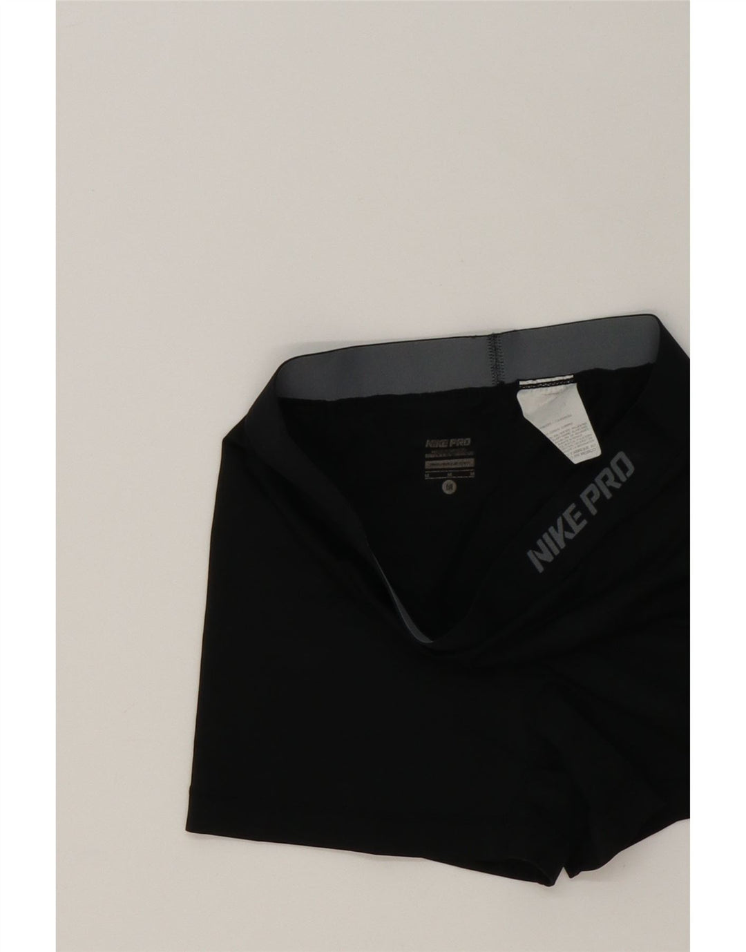 NIKE Womens Dri Fit Sport Shorts UK 12 Medium  Black Polyester Vintage Nike and Second-Hand Nike from Messina Hembry 