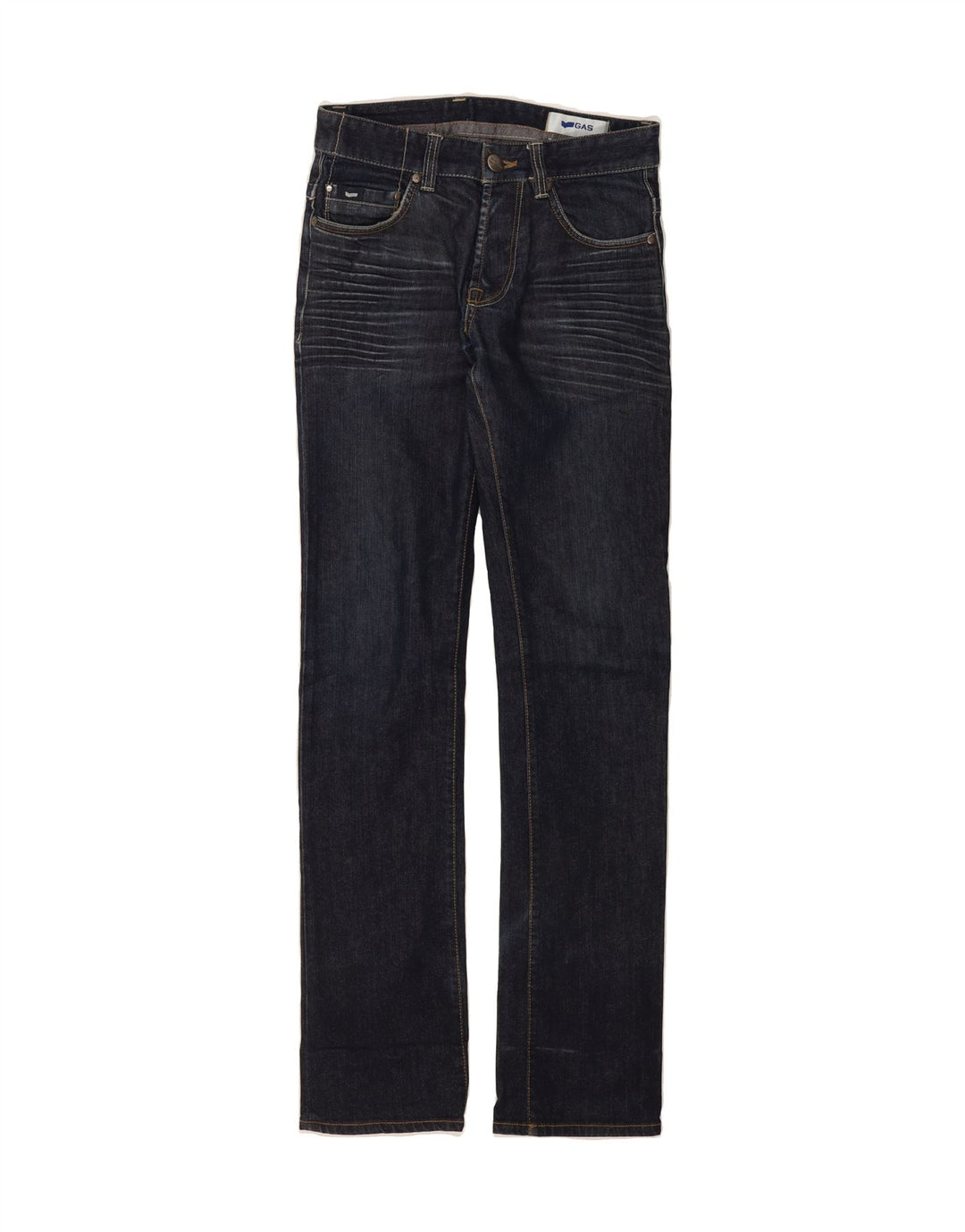 GAS Mens Slim Jeans W28 L34 Blue Vintage Gas and Second-Hand Gas from Messina Hembry 