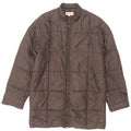 Alberto Aspesi Herren Wattierte Jacke UK 38 Mittelgraues Nylon