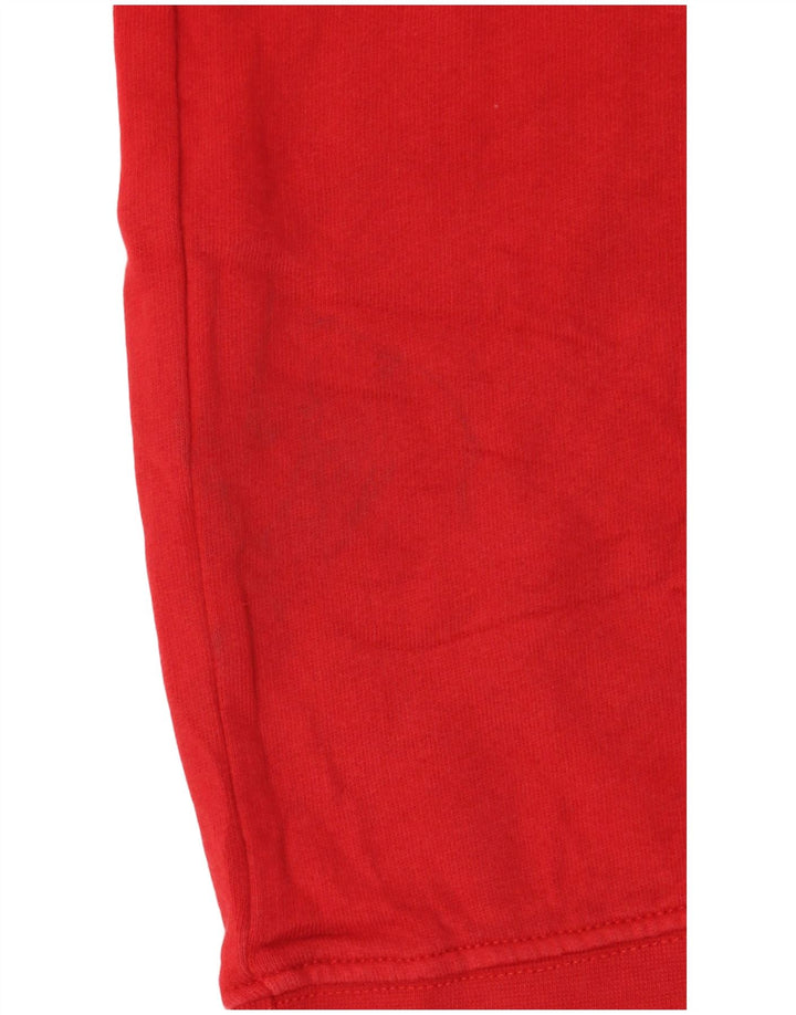Pyrex Sweat-shirt surdimensionné graphique pour femme UK 10 Petit coton rouge