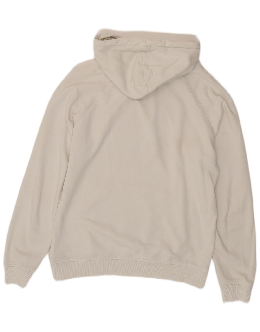 K-Way Mens Graphic Hoodie Jumper Medium White