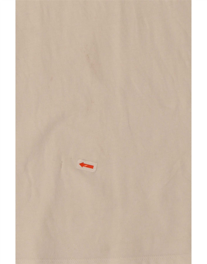 T-shirt grafica da uomo Guess bianca media