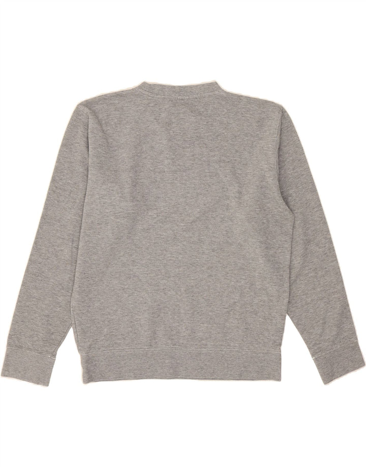 FILA Mens Graphic Sweatshirt Jumper Medium Grey Cotton Vintage Fila and Second-Hand Fila from Messina Hembry 