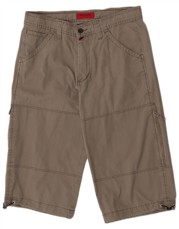 Bermuda cargo da uomo Pierre Cardin W33 cotone grigio medio