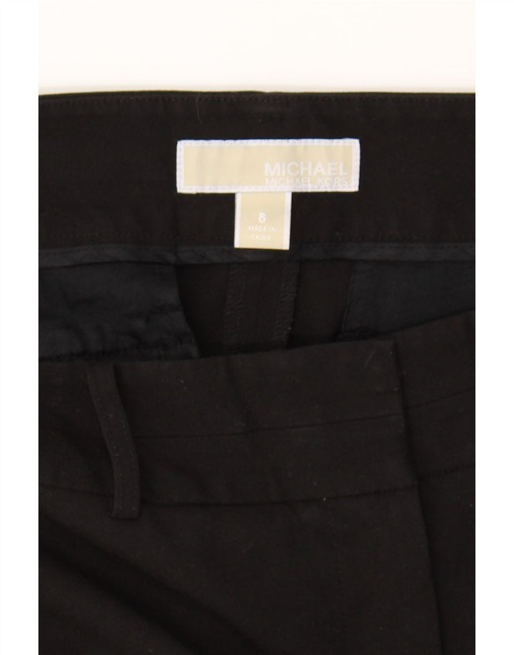 MICHAEL KORS Womens Slim Chino Trousers US 8 Medium W30 L30 Black Vintage Michael Kors and Second-Hand Michael Kors from Messina Hembry 
