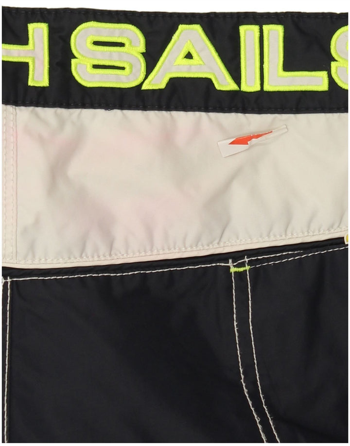 North Sails Mens Gold Edition Swimming Shorts W32 Medium Navy Blue