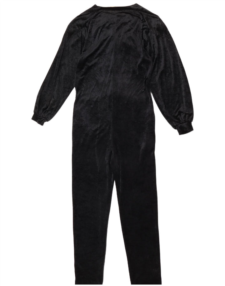 Egon Von Furstenberg Womens Long Sleeve Jumpsuit IT 42 Medium Navy Blue