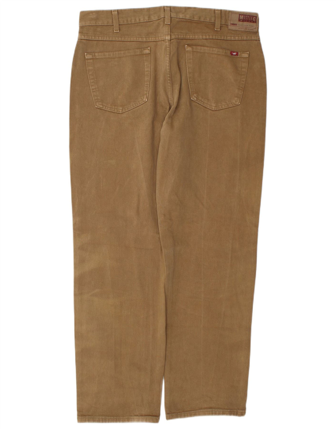 Jeans dritti da uomo Mustang W36 L31 Beige