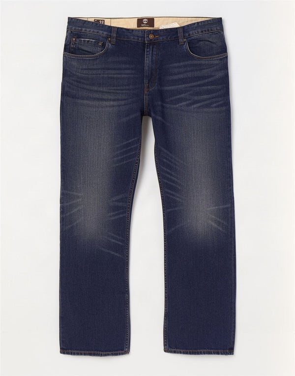 Timberland Mens Earthkeepers Straight Jeans W38 L33 Blå Bomuld