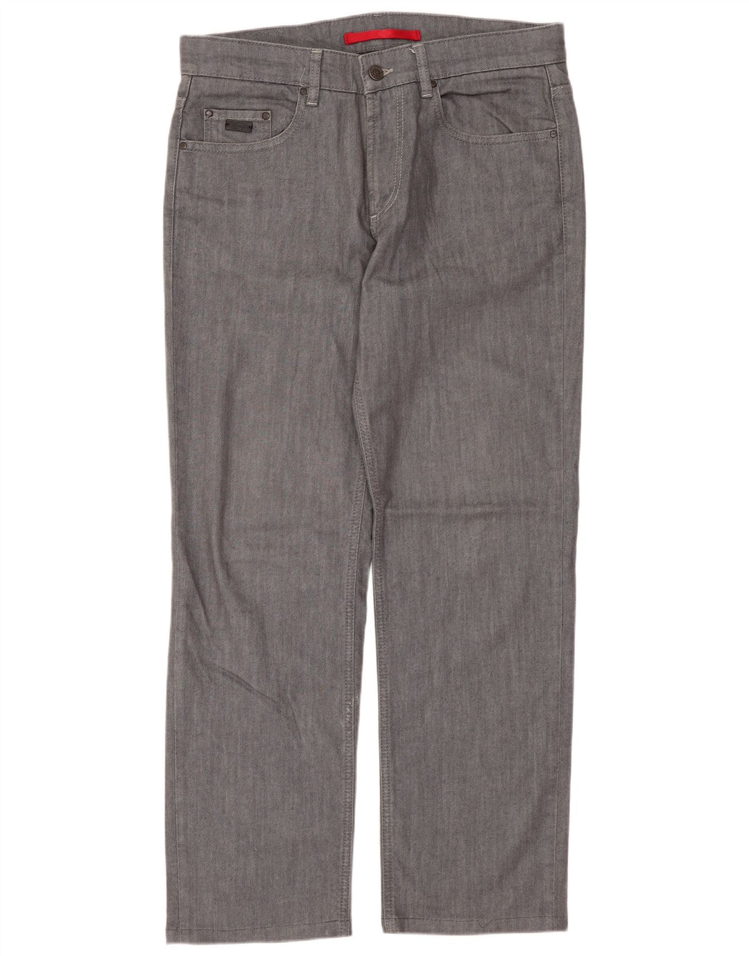 Cerruti 1881 Mens Straight Jeans W33 L29 Grey