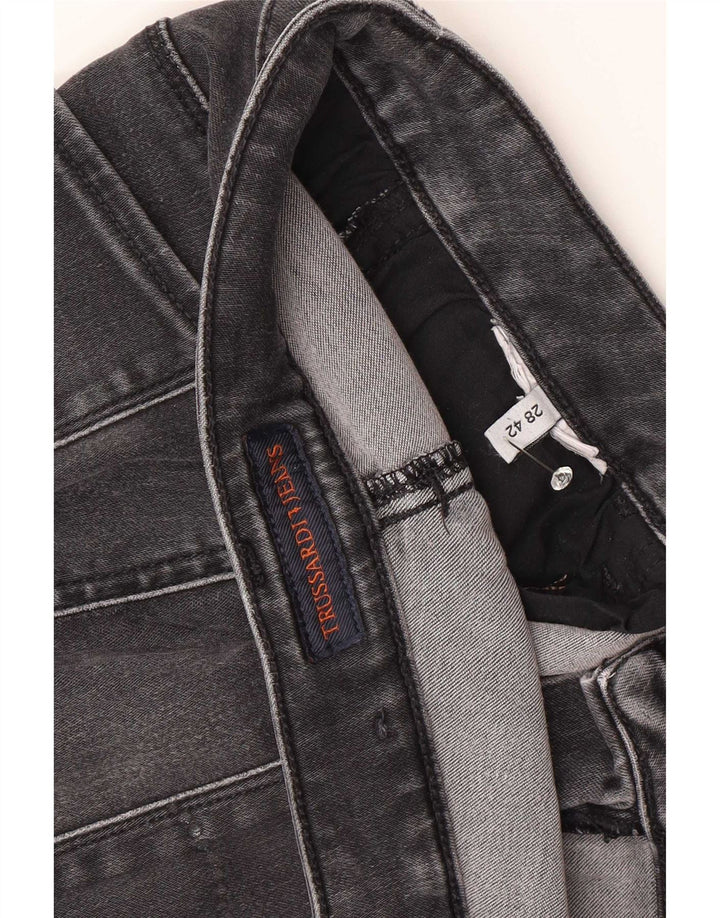 Женские узкие джинсы Trussardi W28 L23 Серые