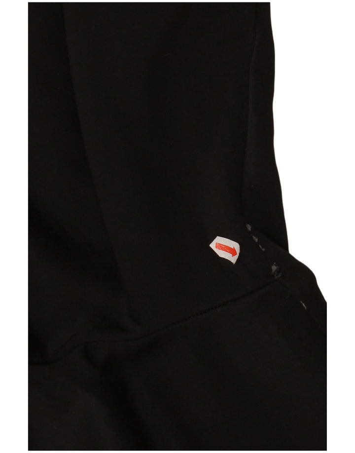 Nike Mens Dri Fit Tracksuit Trousers Joggers Large Black Polyester