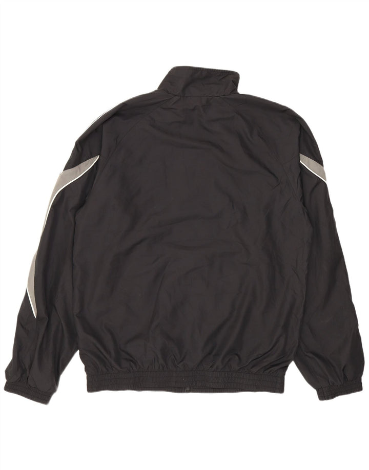 Adidas Træningsdragt til mænd Topjakke UK 36/38 Lille sort polyester