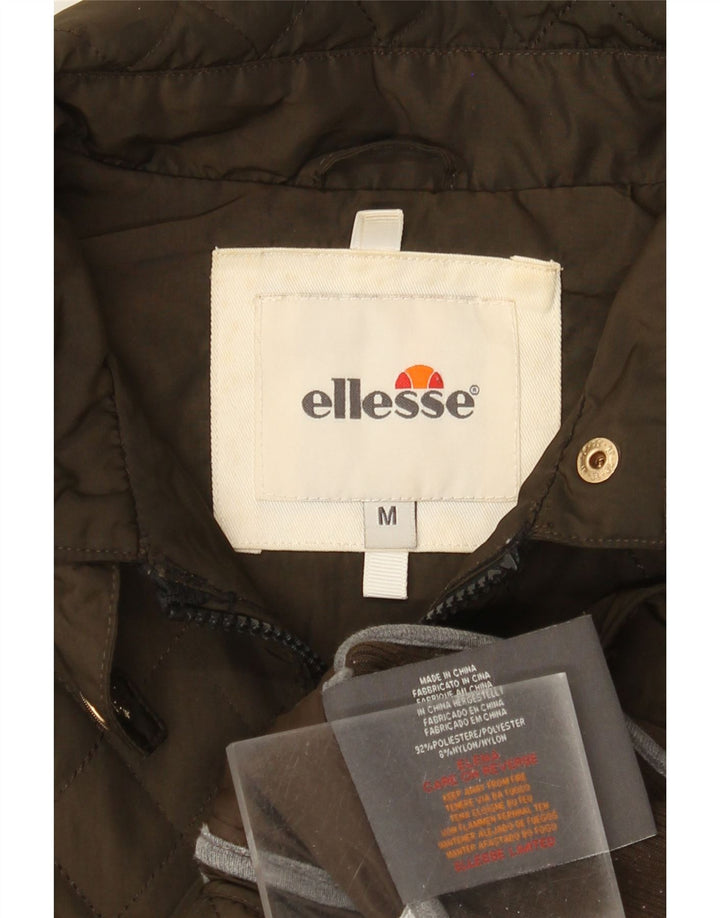 Chaqueta acolchada para mujer Ellesse UK 42 Poliéster marrón medio