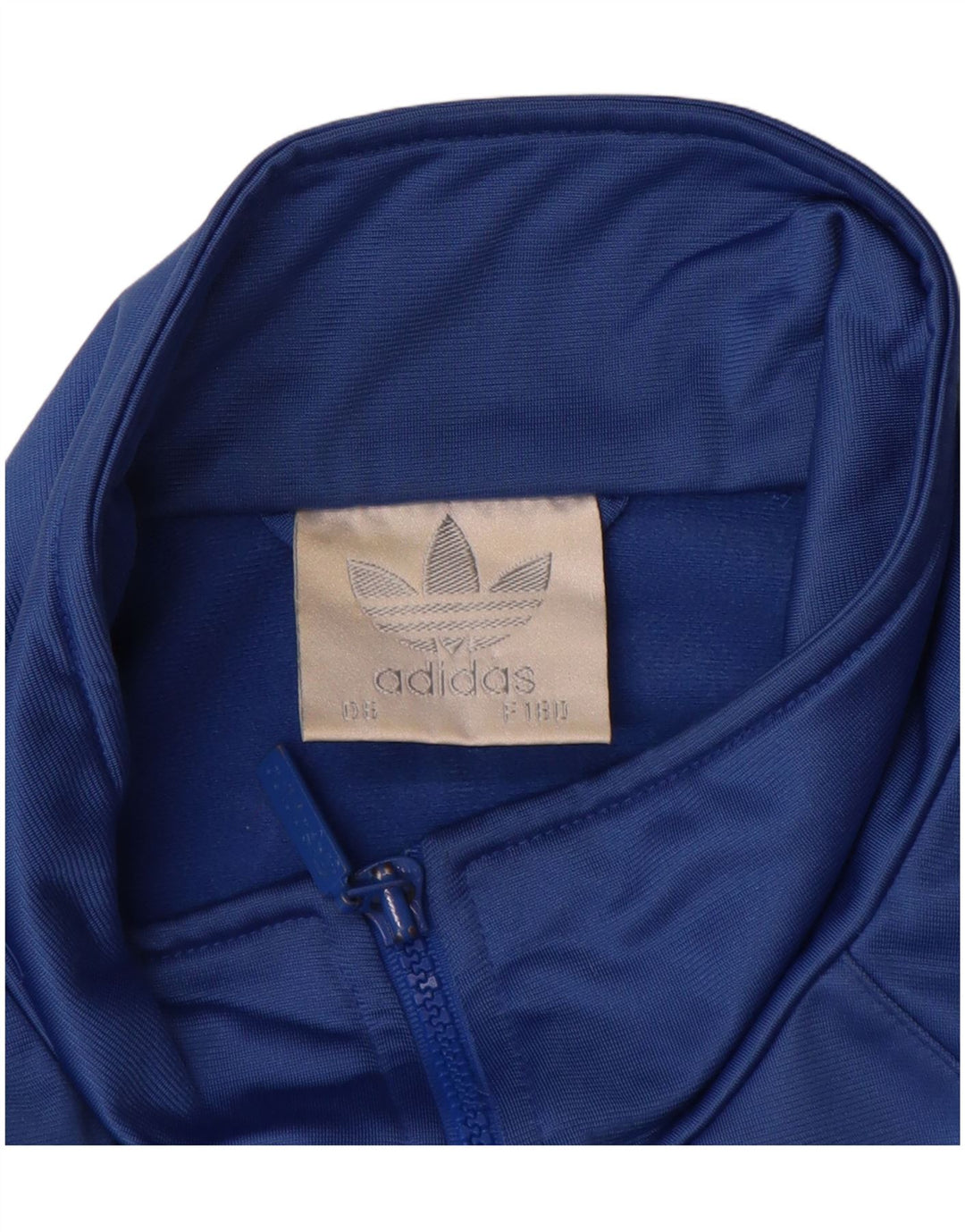Adidas Veste de survêtement pour homme UK 40/42 Bleu moyen Colorblock Polyester