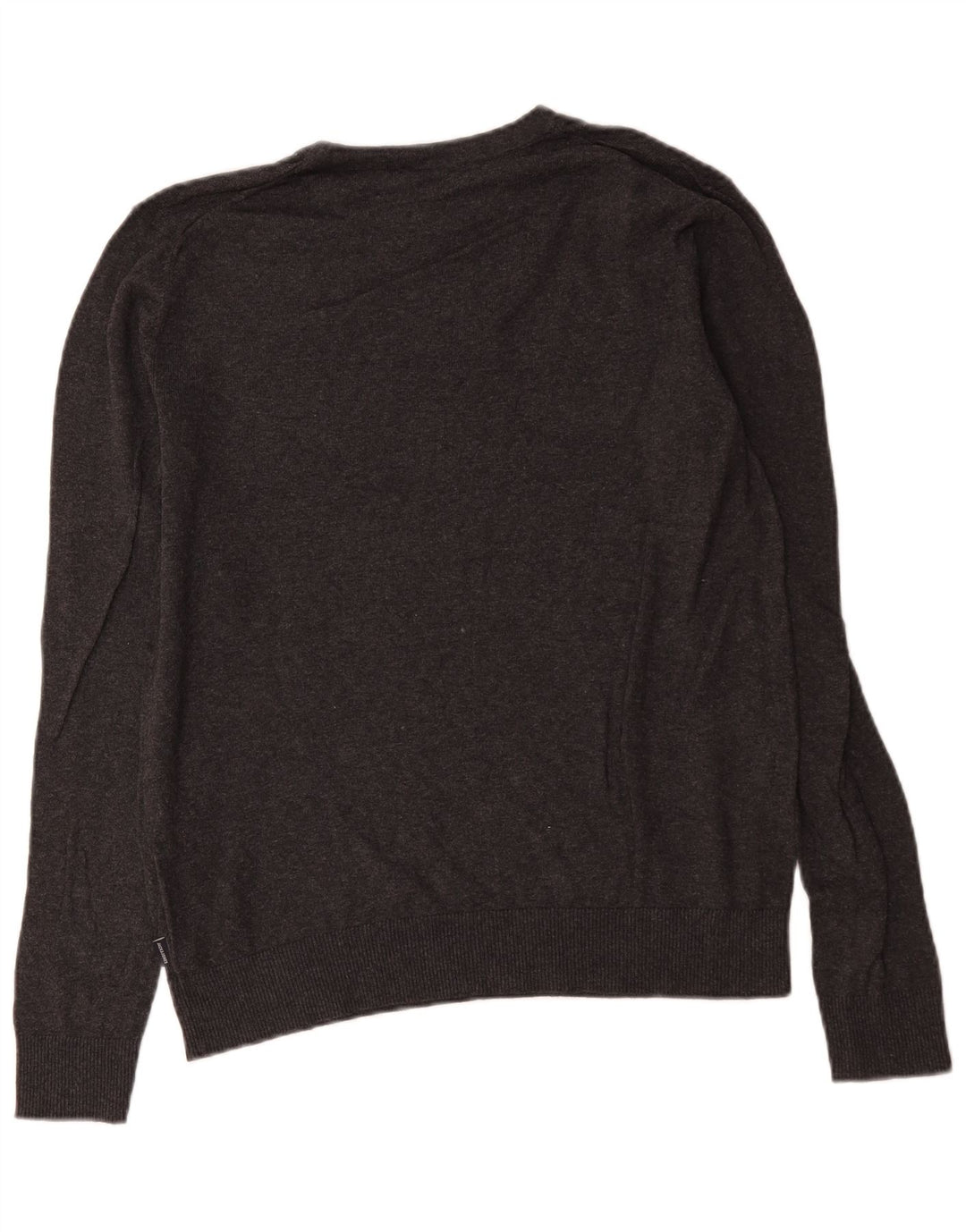 Jersey Jack & Jones Hombre con Cuello Redondo de Algodón Gris Medio