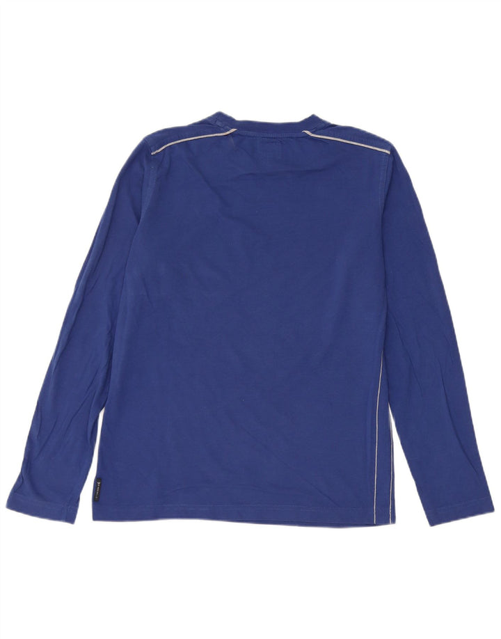 Armani Junior Boys Top Long Sleeve 13-14 Years Blue
